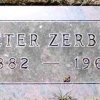 Zerbes Peter 1882-1968 USA Grabstein